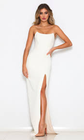 Abyss By Abby Sofia Dress Cream Off White Beach Formal Dress Gala Dresses White Evening Gowns