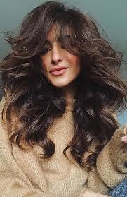 Layers for long hair with discreet balayage. 25 Gorgeous Long Hair With Bangs Hairstyles The Trend Spotter