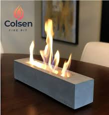 Getting the best smokeless fire pit in the market isn't impossible, but it might be a bit challenging. Colsen Tabletop Rubbing Alcohol Fireplace Indoor Outdoor Fire Pit Portable Fire Concrete Bowl Pot Fireplace