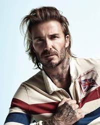 David beckham s hair is straight out of 2003 gq. Every David Beckham Haircut How To Get Them David Beckham Haircut David Beckham Long Hair Beckham Haircut