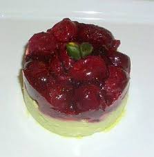 Bavarois Et Bouchees Pistache Griottes Detournement De Recette Pistache Gateau Macaron Biscuit Amande