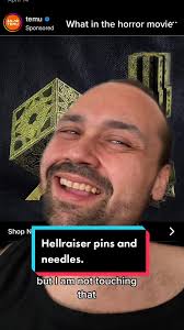 Temu is out here trying to get someone in trouble. 😂 #greenscreen #temu  #hellraiser #clivebarker #horror #movie #movies #fyp #parati