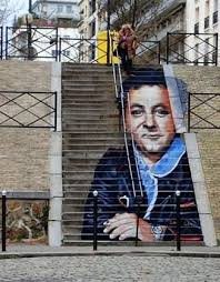 Zag Sia Hommage A Coluche Paris Street Art Paris Street Art Banksy Artiste De Rue