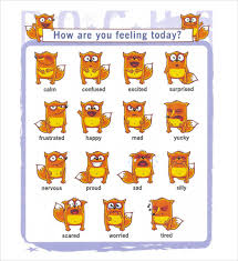 10 Sample Feelings Charts Pdf