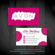 Order avon business cards online. Custom Business Cards Avon Business Cards By Digitalart On Zibbet