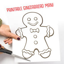 Using the gingerbread man printable 10 frames. Gingerbread Man Printable Craft Project Ideas