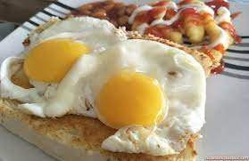 Resepi roti jala mudah, sesuai di makan bersama kari ayam atau ikan. Roti Bakar Telur Goyang