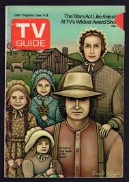 COVERS ONLY ~ 1975 TV GUIDE LITTLE HOUSE