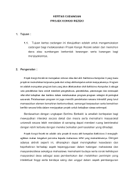 17 22 januari 2014 tempat. Kertas Cadangan Kongsi Rezeki