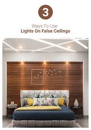 Many homes lack ceiling lights in their living spaces, but that doesn't mean you're doomed to spend your days in a dreary, dimly lit room! Fancy False Ceiling Lights For Your Home Ceiling Design Living Room Bedroom False Ceiling Design Ceiling Design Modern