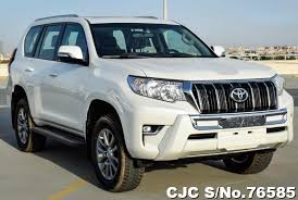 The 2019 toyota land cruiser ranks in the middle of our luxury large suv class. 2019 Left Hand Toyota Land Cruiser Prado White For Sale Stock No 76585 Left Hand Used Cars Exporter