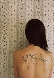 Tattoo Weltkarte Weltkarte Tattoo Karten Tattoos Bild Tattoos