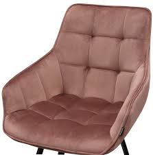 Кресло поворотное EMILE-ROSS черный металл