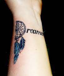 Another ideal place for small dreamcatcher tattoos is inner bicep. Dream Catcher Wrist Tattoos Small Dreamcatcher Tattoo On Wrist Tattoo Rucken Kleine Handgelenktattoos Traumfanger Tattoo