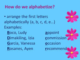 In fact, you've probably used your alphabetizing skills this past week without even realizing it. Alphabetizing Guide Words And The Dictionary Grade Ppt Download