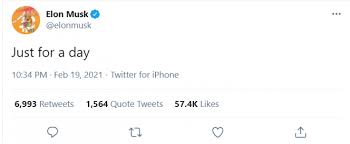 Elon musk claimed that he made history in his anticipated debut as host of saturday night live. Elon Musk Changes His Twitter Profile Pic To Bitcoin