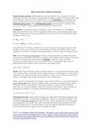 Redox Reactions Everyday Examples