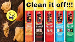 Spray foam insulation and home performance blog. How To Clean And Remove Great Stuff Expanding Foam From Anything Youtube