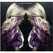Check out our bleach blonde hair selection for the very best in unique or custom, handmade pieces from our shops. Ash Blonde Hair With Purple Underneath Novocom Top