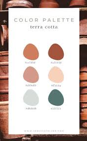Terrace Cotta Colors Color Palette Design Colour Schemes Colour Pallete