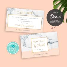We did not find results for: Care Card Template Marble Gold Editable And Printable