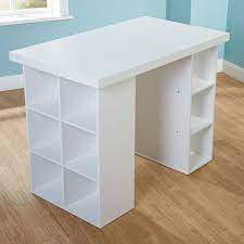 Our Best Home Office Furniture Deals Craft Tables With Storage Craft Table Diy Craft Room Office