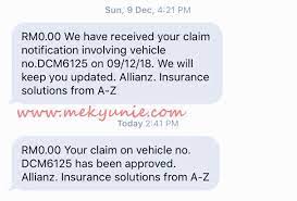 Sila ambil perhatian bahawa masa. Claim Insurans Kereta Berapa Lamakah Jangkaan Masa Queenbee By Mek