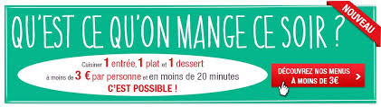 Welcome back to the french moments blog! Menus Pas Chers Vite Prets Leader Price Facilite La Vie Des Mamans