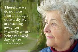 Here's an irony in life: There are 80-year olds who are full of life and  hope and vigor, even though their bodies are wasting away. And there are  teenagers who have no