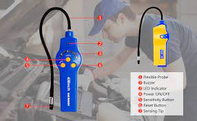 We decide which is best of all we will dive right in at the top end of the price scale with our first recommendation with the elitech able to detect all halogen refrigerants, this sturdy detector will last a decent 50 hours on a set of. Elitech Hld 200 Corona Kaltemittel Halogen Leak Detector Tester Checker Hkl Ebay
