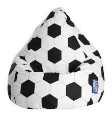 Mit seinen weichen und bequemen eigenschaften lädt er vom ersten moment an zum entspannen ein. Sitzsack Fussball Xl Sitzsacke Bodenkissen Stuhle Banke Mobel Und Polstermobel Gunstig Online Kaufen Bei Trends De