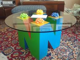 N64 Coffee Table Doesnt Give Upvotes Diy Coffee Table Fun Decor Nerd Crafts