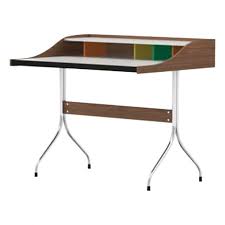 Home Desk George Nelson 1958 Walnut Vitra Design Adult