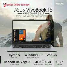Asus vivobook 15 x505za memiliki spesifikasi yang cukup mumpuni. Asus Vivobook Laptop 15 X505za Amd Ryzen 5 2500u 8gb 256gb Ssd W10 Shopee Indonesia