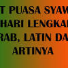 Aku berniat puasa sunah syawal esok hari karena allah swt. setelah melafalkan niat puasa sunah, umat muslim menjalankan sahur sebelum azan subuh seperti pada umumnya. 1