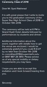 Because you shared our lives, by your friendship and love. Buatlah Surat Undangan Dengan Struktur Yang Lengkap Pilih Salah Satu Acara Di Bawah Ini1 Undangan Brainly Co Id