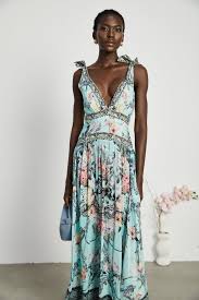 Kara Midi Dress in Green | Crystal Embellished Tie-Shoulder Straps | Shop  Now! – Jacqueline van Hoef