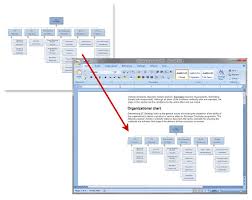 Organizational Charts And Microsoft Office