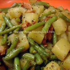 Crockpot Ham Green Beans And Potatoes Recipe Recipe Recipes Crockpot Ham Cooker Recipes