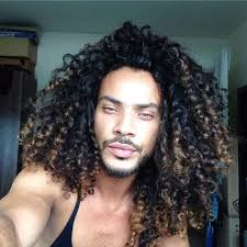 Because of the gorgeous loose curls worked throughout this stunning medium length hairstyle, there's a wonderful and bouncy finish at work which we simply cannot get enough of. 45 Curly Hairstyles For Black Men To Showcase That Afro Menhairstylist Com