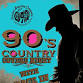 90’s Country Covers Night w/Back in the Saddle Band
