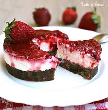Questa torta senza cottura in forno è un dessert estivo fresco e semplice da fare!prepariamo la base con i. Mini Cheesecake Alle Fragole Dolce Senza Cottura Tutto Fa Brodo In Cucina