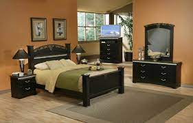 Style 40300 La Jolla Morena Estate Black Color 7 Pc Bedroom Set Also Available In Queen Traditional Bedroom Design Interior Design Tuscan Home Decorating