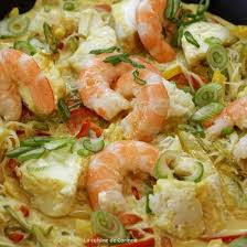 Wok De Poisson Et Crevettes Au Curry Recette Recettes De Cuisine Crevettes Curry Recettes Wok