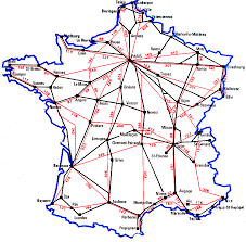Map of france with cities and trains. Maps Of France Bonjourlafrance Helpful Planning French Adventure