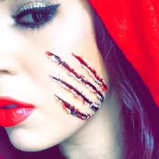 Pin Von Tanja Lichtenworther Auf Halloween Schminken Halloween Halloween Verkleidung Wunden Schminken