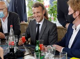 However, macron can be seen approaching the fence and interacting with the public once more afterwards. With Tall Trump Tale Macron Plays To France S Young Voters White House Marseille Mcfly Youtube Kylian Mbappe The Independent