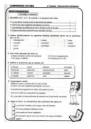 Comprension Lectora 2 Grado Oradea Grado Journal