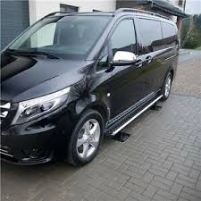 Mercedes Vito Viano W447 2015 Marche Pieds Inox Lamelle Antiderapante Moyen Ebay