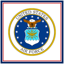 details about us american air force crest insignia emblem counted cross stitch chart pattern